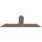 Ekena Millwork Portland Smooth Timber Gable Bracket, Douglas Fir, 48"W x 18"H x 1 1/2"D x 5 1/2"F, 9/12 Pitch GBW048X18X0206POR00SDF - alternate 3